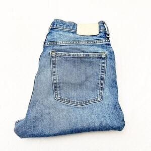 Everlane The Cheeky Jean Medium Wash Denim Jeans Size 29 Crop